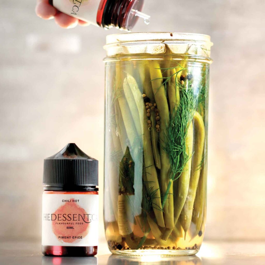 Chili Hot Pickled Beans