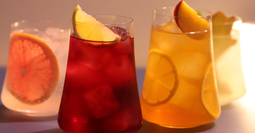 Flavoured Iced Teas and Fizzy Waters - Hedessent