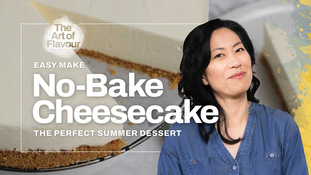Easy Make No-Bake Cheesecake Feature Image