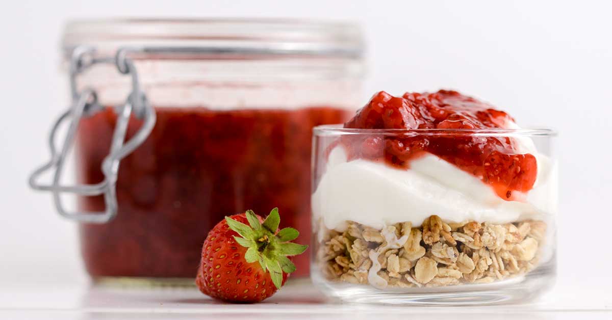 Strawberry Chia Jam Feature Image