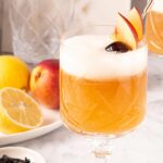 Peach Almond Sour Mocktail