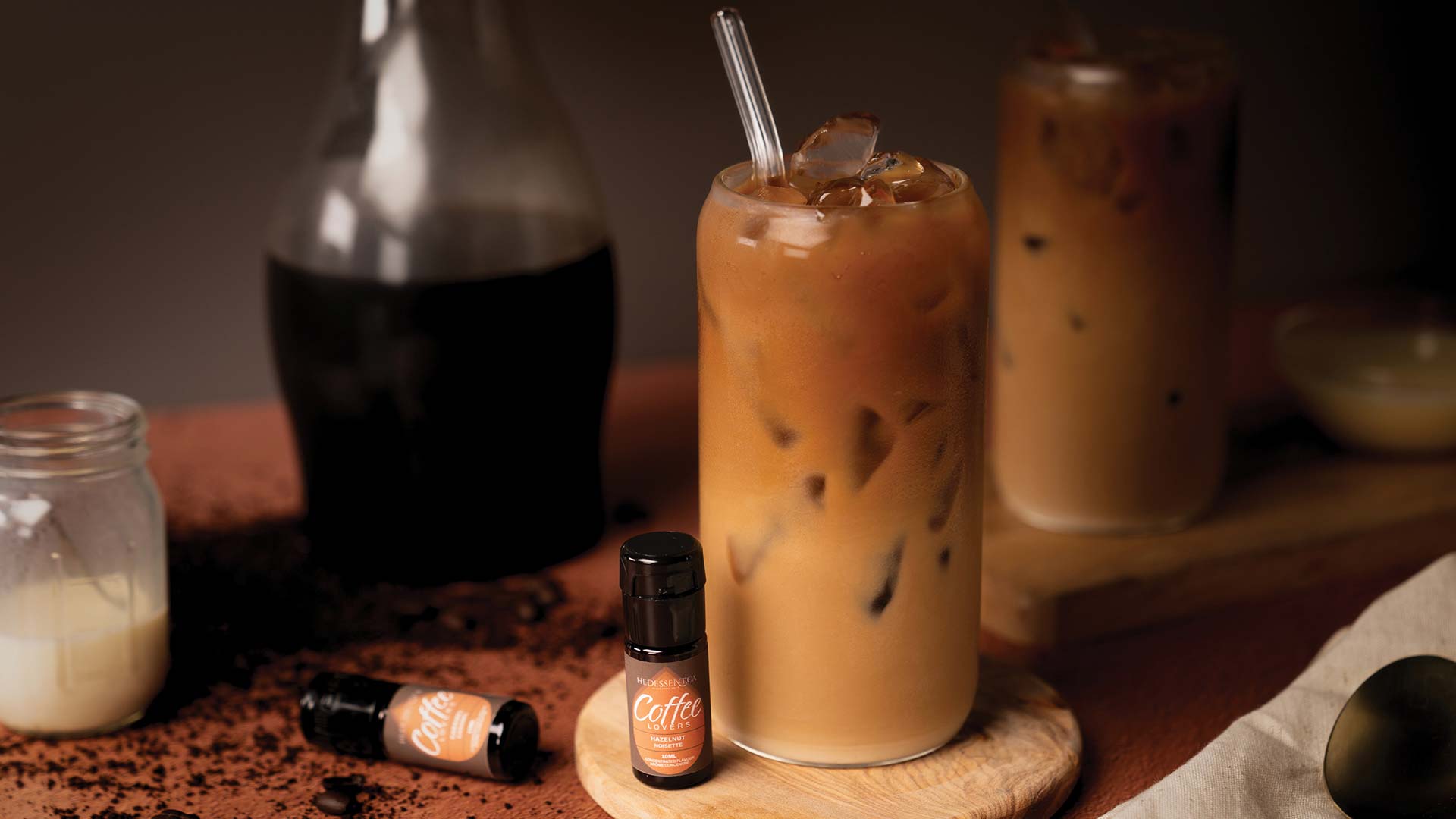 Hedessent Caramel Hazelnut Cold Brew Recipe Feature Image