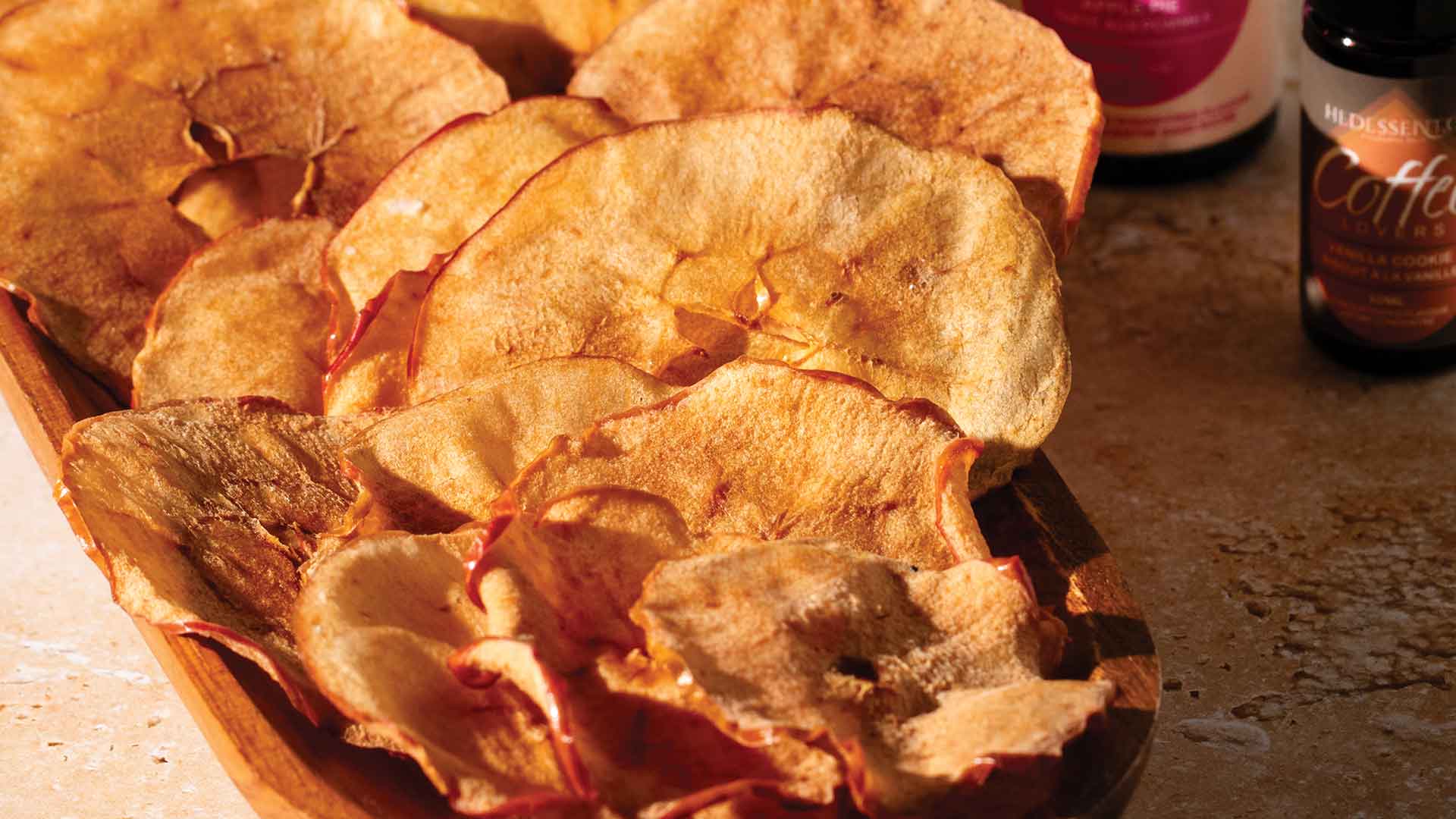 Caramel Apple Pie Chips