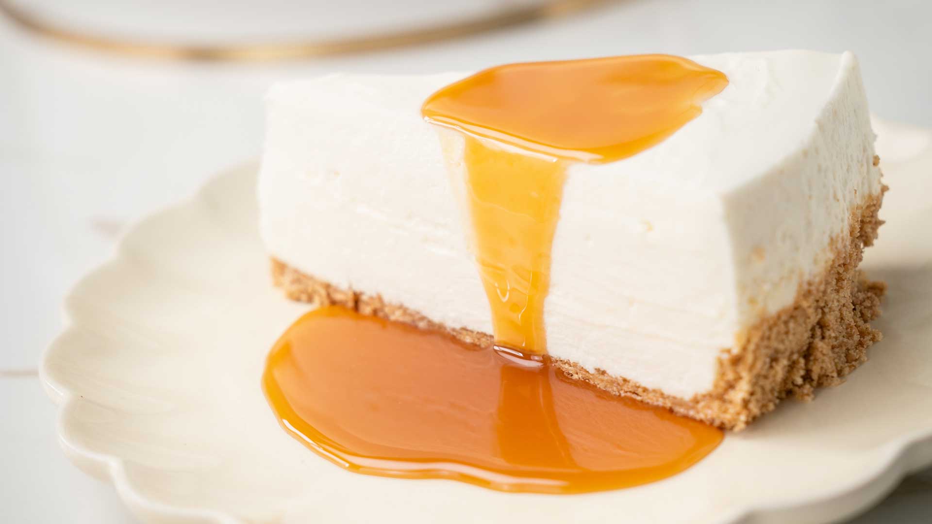 Vanilla Caramel Cappuccino Cheesecake