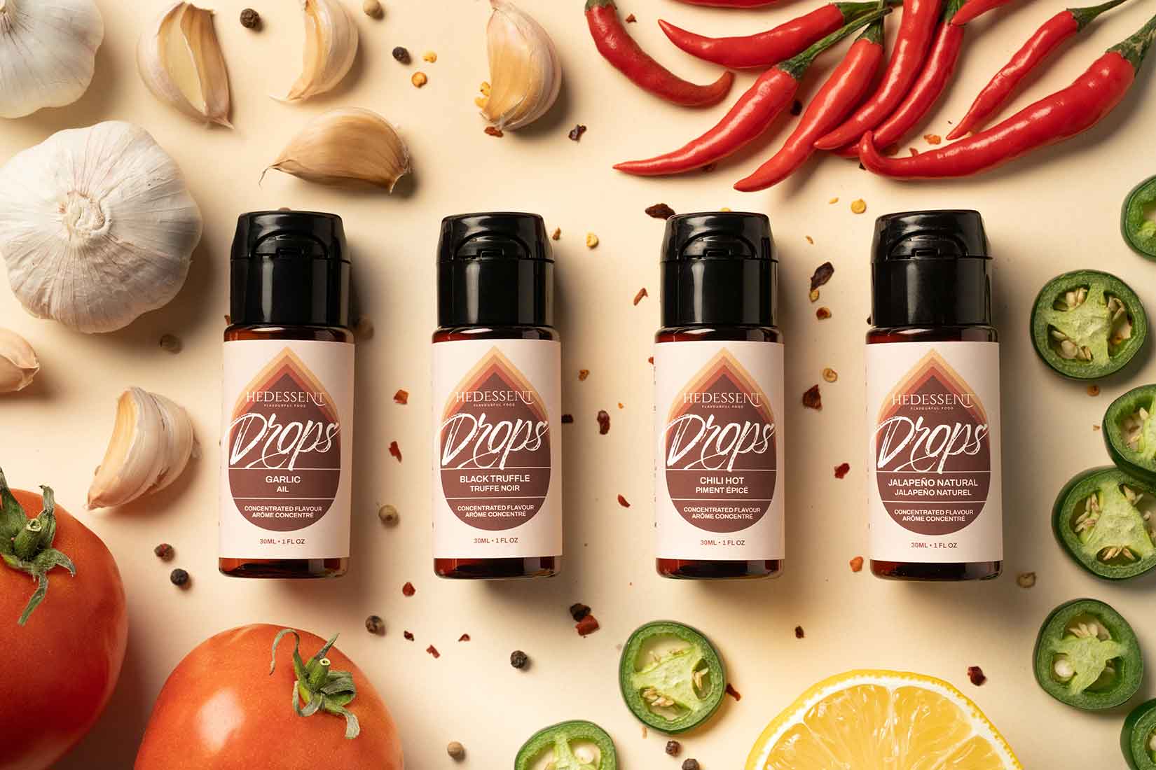 Hedessent Savory Flavour Drops